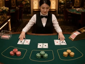 Regras do baccarat: Player, Banker, Tie e valor das cartas